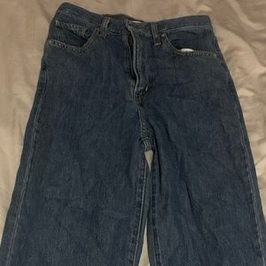 LEVI’s straight leg high rise jeans